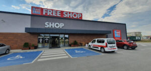 Сградата на Free Shop кулата